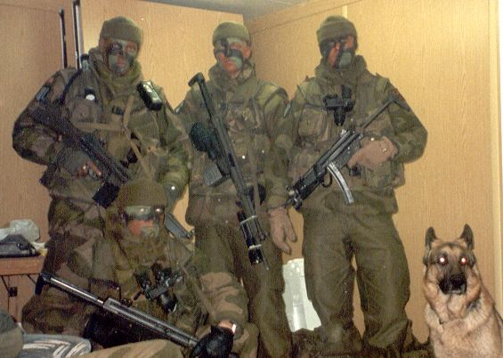 Indicative picture of Norwegian soldiers in Kosovo - not actual FSK